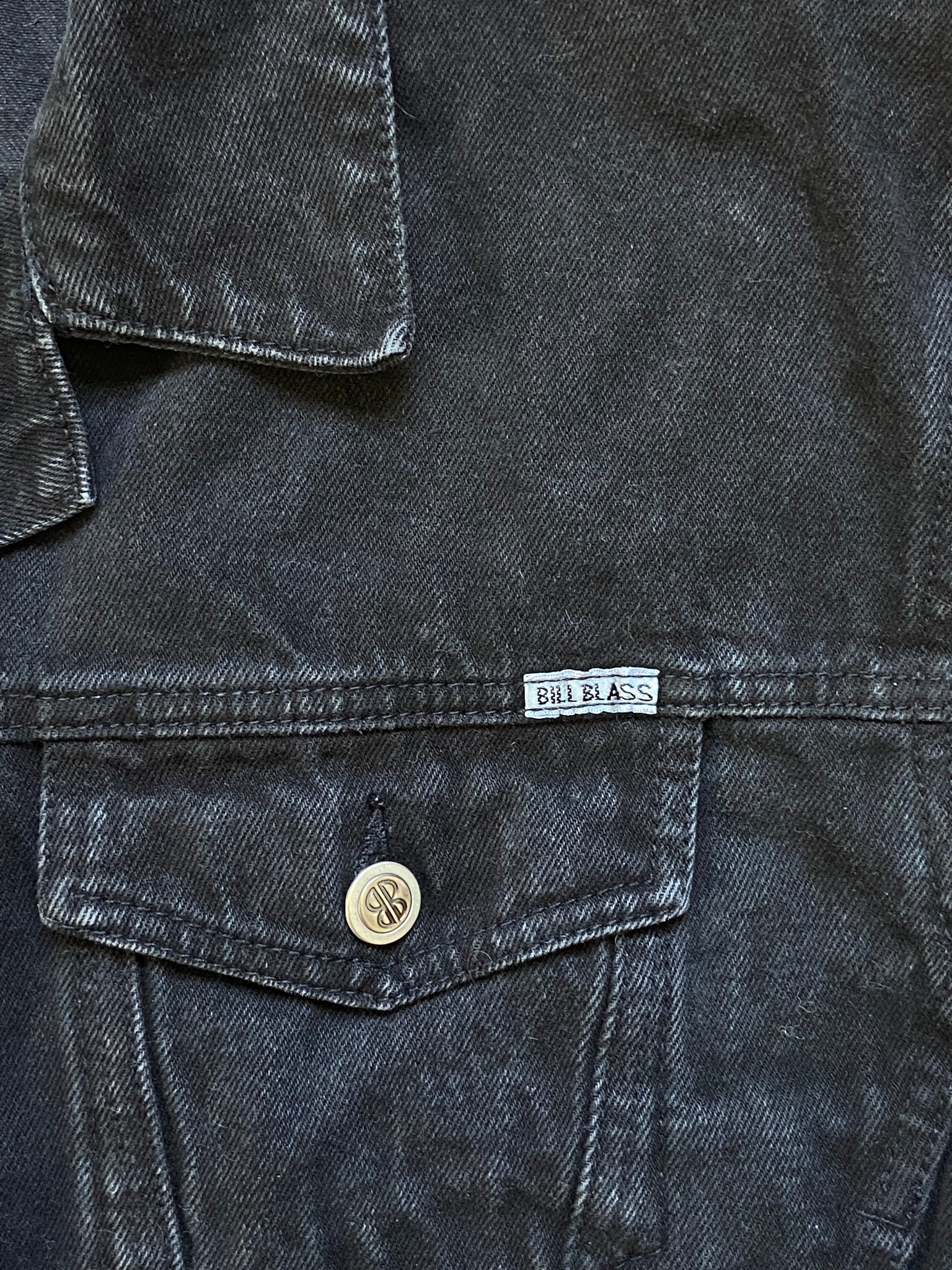 (L) 80’s Bill Blass Cropped Denim