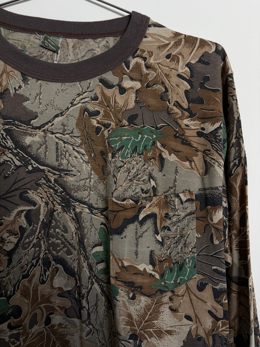(L) Brown Camo Long Sleeve