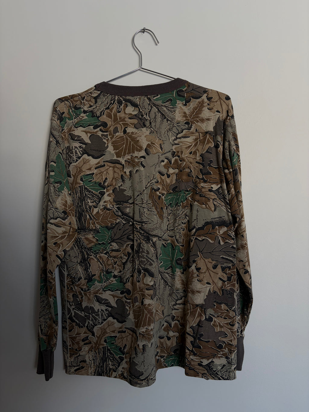 (L) Brown Camo Long Sleeve