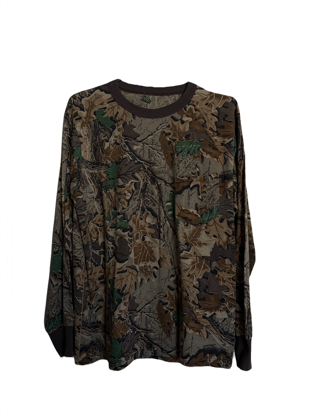 (L) Brown Camo Long Sleeve